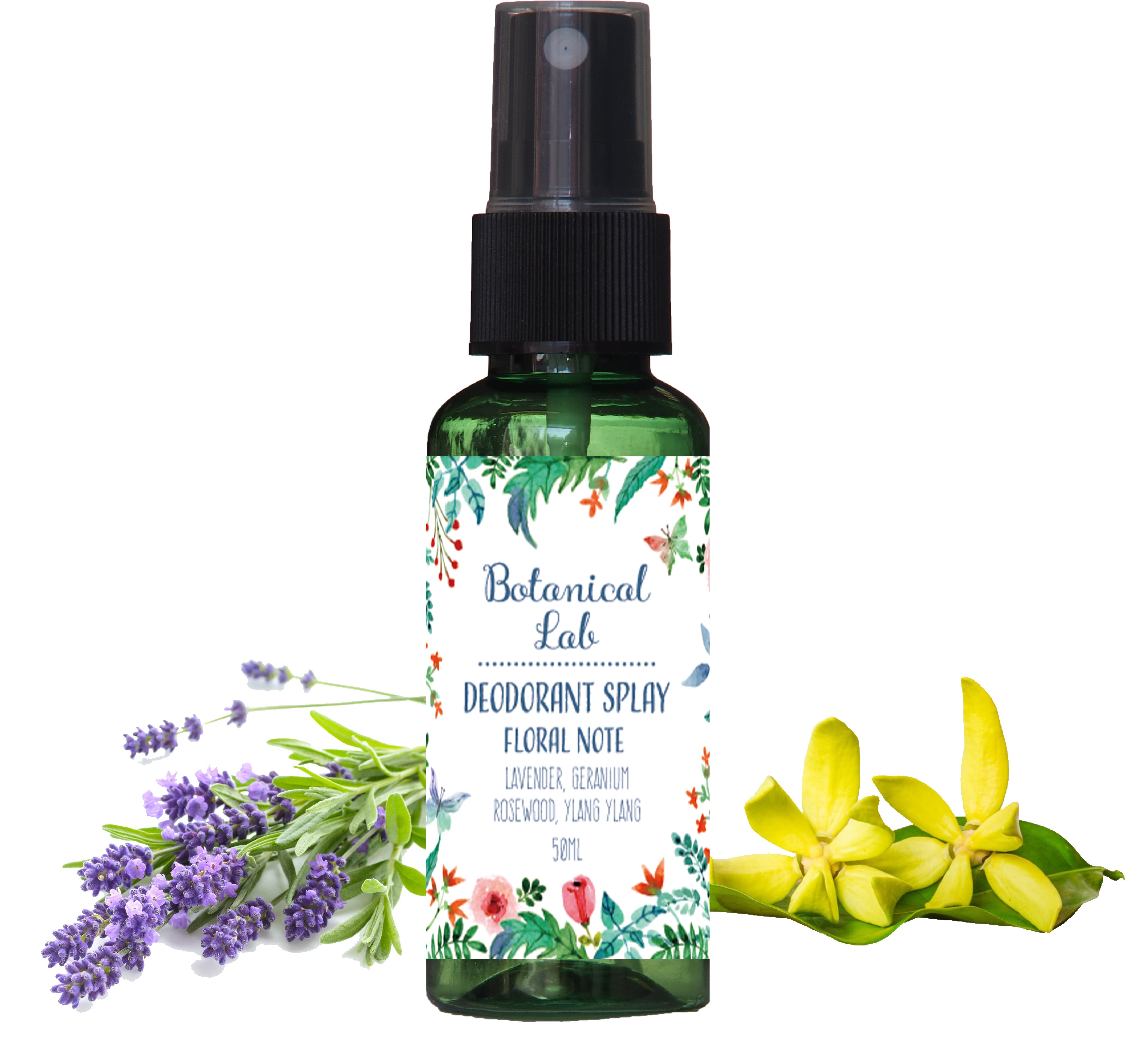 Botanical Lab アロマデオドラントスプレー 「天然アロマの力で、ニオイをリフレッシュ！心地よく香るナチュラルデオドラント」