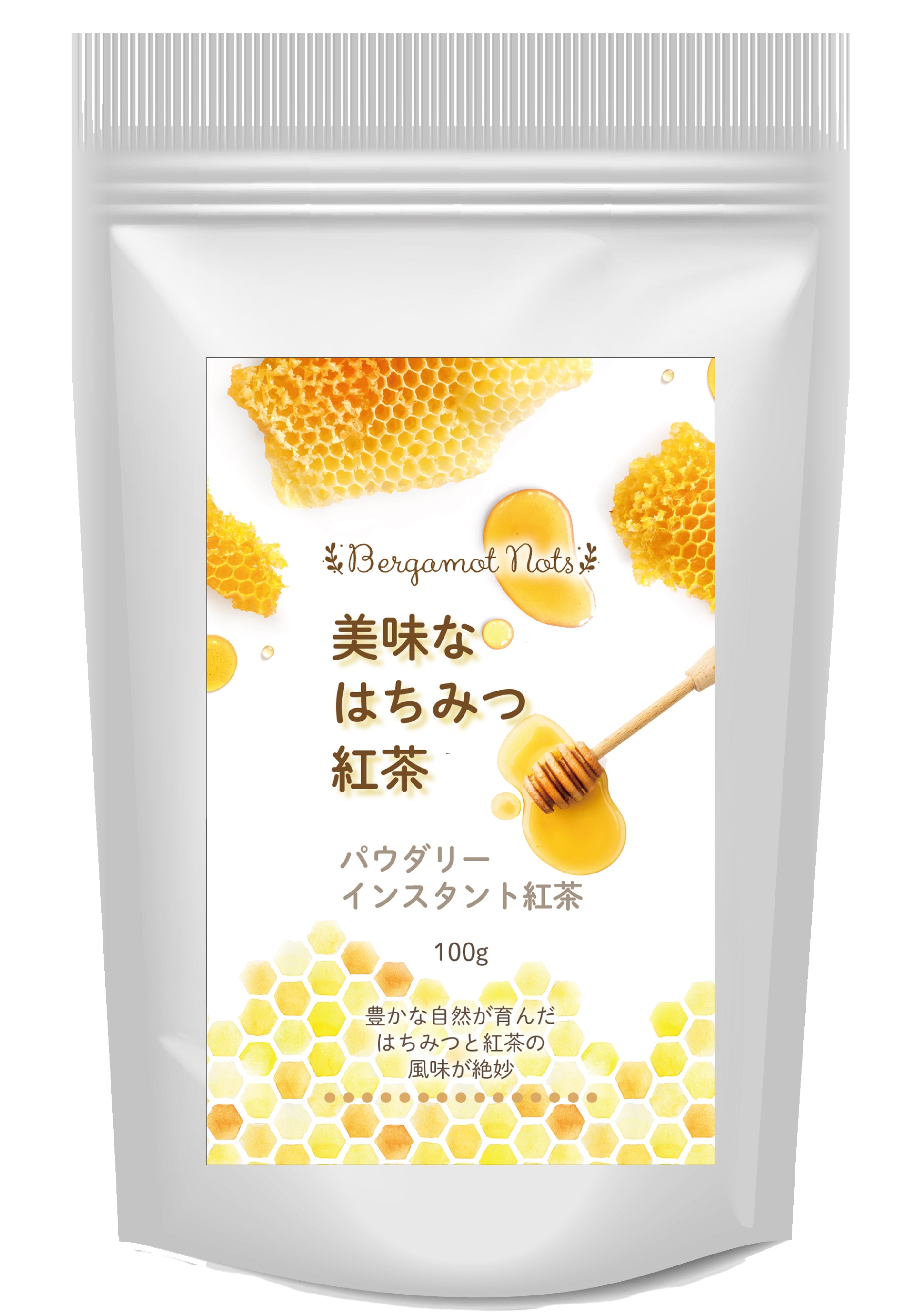 Bergamot-nots パウダリーはちみつインスタンティー　「ほんのり甘くて、やさしい。はちみつ香る癒しのひととき。」