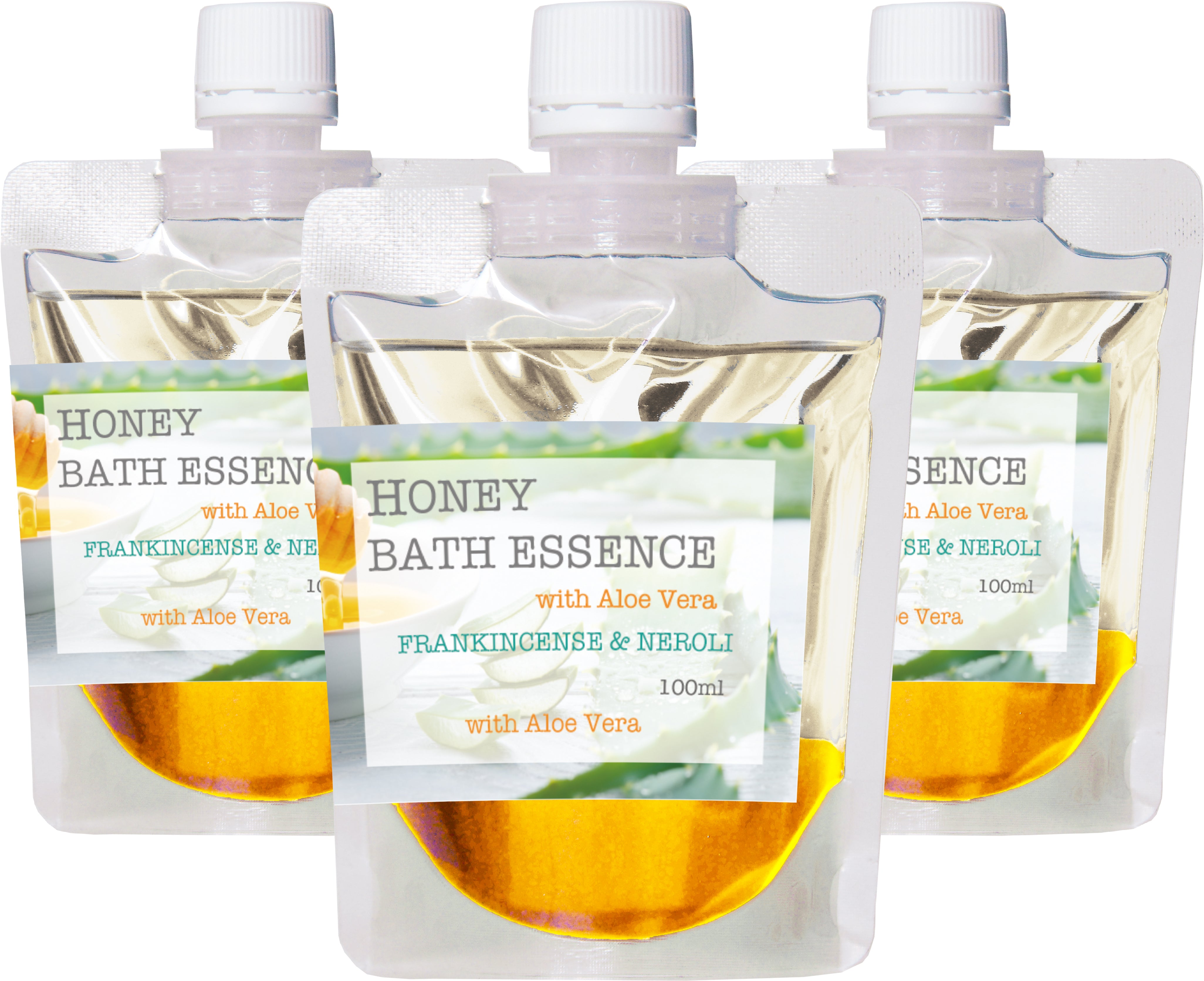 Bergamot-nots ハチミツ ハニーバスエッセンス with アロエベラエキス配合 フランキンセンス・ネロリ アロエ・はちみつ入浴剤 　アロマ芳香沐浴剤