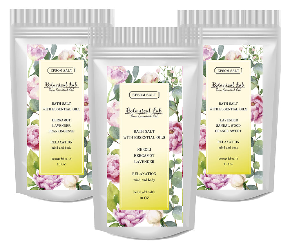 アロマ エプソムソルト (リラクゼーションブレンド) 国産純度99.9% マグネシウム 温浴  30回分 バスソルト アロマ 入浴剤