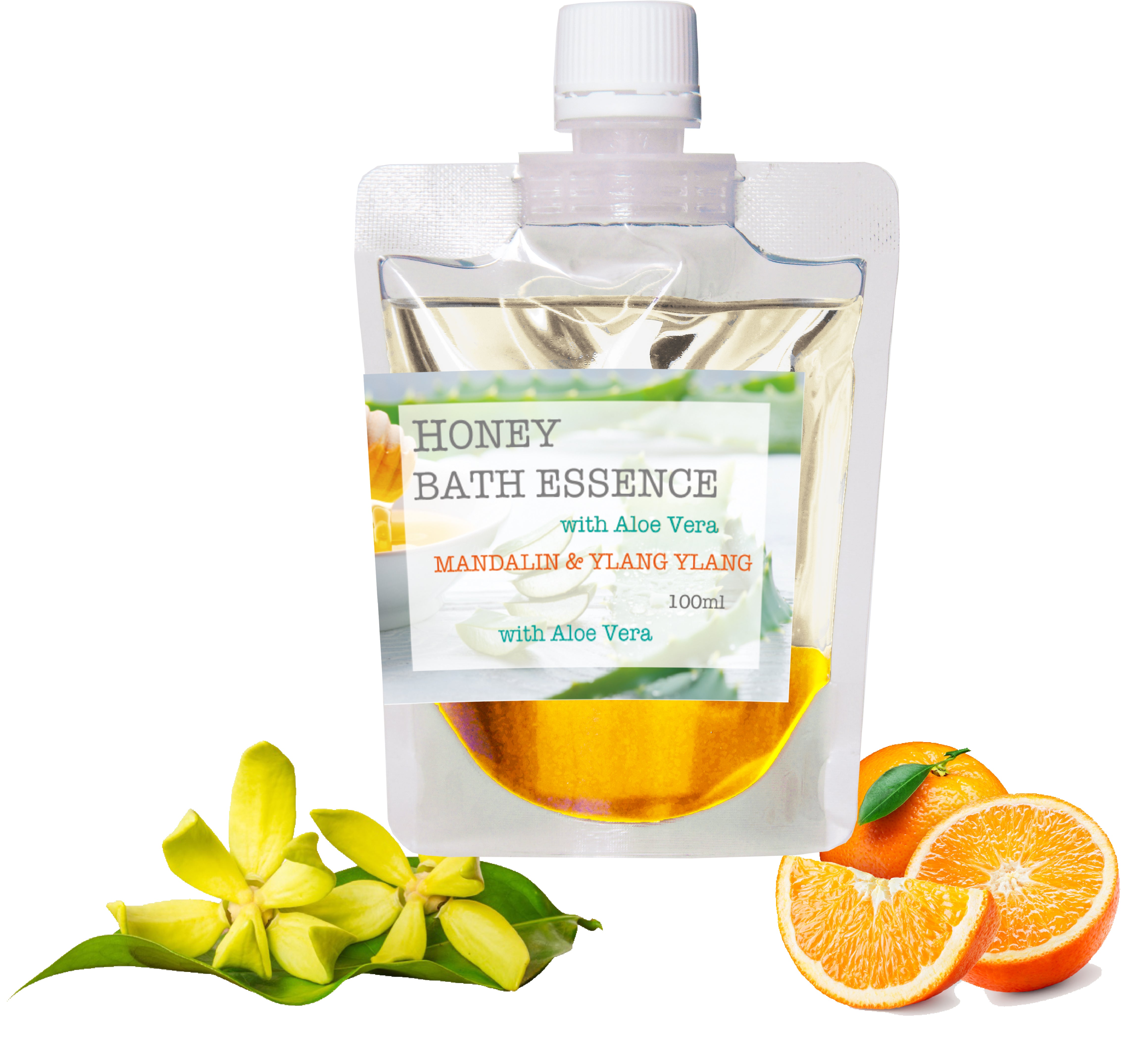 Bergamot-nots ハチミツ ハニーバスエッセンス with アロエベラエキス配合 マンダリン・イランイラン　 アロエ・はちみつ入浴剤 　アロマ芳香沐浴剤