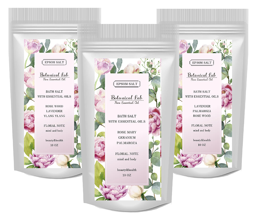 アロマ エプソムソルト (フローラルノートブレンド) 国産純度99.9% マグネシウム 温浴  30回分 バスソルト アロマ 入浴剤 (コピー)